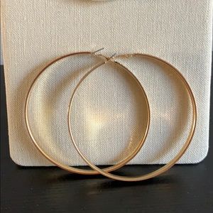 Xlarge gold hoop earrings